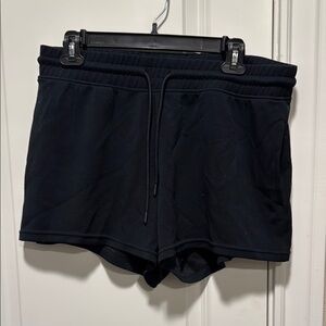 Black Drawstring Shorts